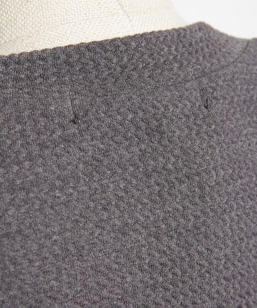 gomme（ゴム）の「フライトジャージー　長袖Ｔ（Tシャツ/カットソー・レディース・グレー/ブラック/ネイビー・MEDIUM）」の8枚目の写真