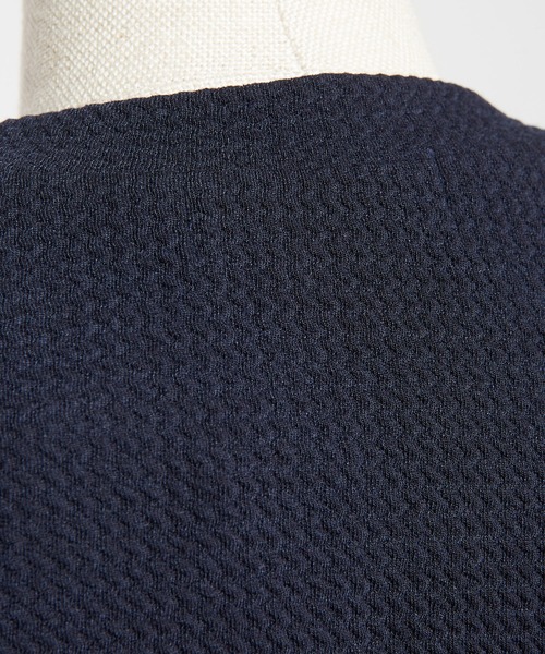 gomme（ゴム）の「フライトジャージー　長袖Ｔ（Tシャツ/カットソー・レディース・グレー/ブラック/ネイビー・MEDIUM）」の11枚目の写真