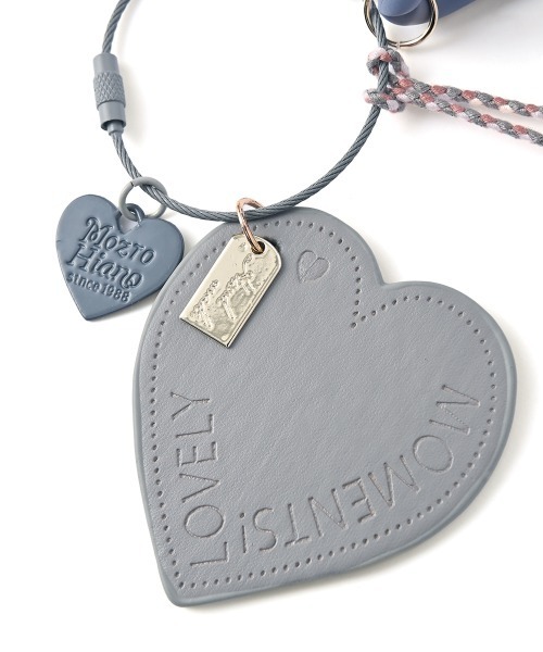 marjour（マージュール）の「HEART CHARM（キーホルダー・レディース・ネイビー/グレー/レッド/ベージュ・FREE）」の8枚目の写真