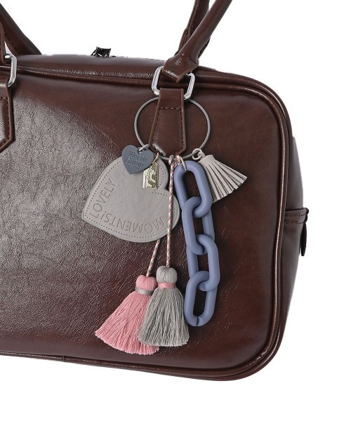 marjour（マージュール）の「HEART CHARM（キーホルダー・レディース・ネイビー/グレー/レッド/ベージュ・FREE）」の10枚目の写真