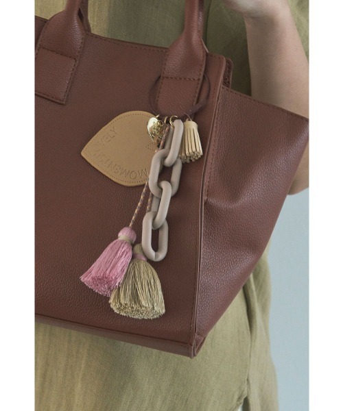 marjour（マージュール）の「HEART CHARM（キーホルダー・レディース・ネイビー/グレー/レッド/ベージュ・FREE）」の14枚目の写真