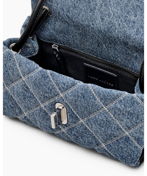 THE QUILTED DENIM DUAL BAG SHOULDER MINI/ザ キルテッド デニム