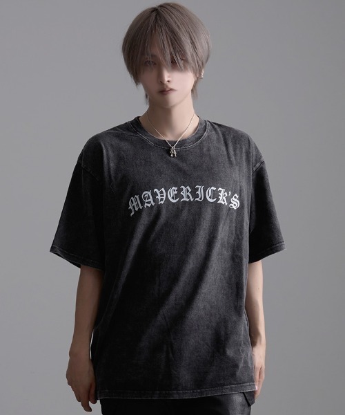SILVER BULLET(シルバーバレット)の「『CavariA/キャバリア』クルーネックピグメント半袖Tシャツ(Tシャツ/カットソー・メンズ・B/C/D/E/F/A・L/M)」の5枚目の写真