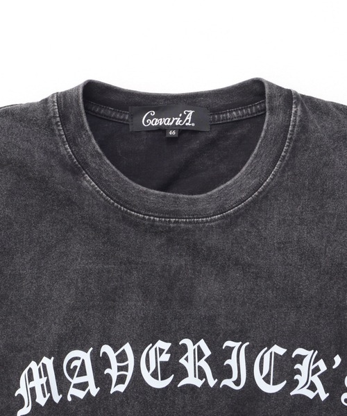 SILVER BULLET(シルバーバレット)の「『CavariA/キャバリア』クルーネックピグメント半袖Tシャツ(Tシャツ/カットソー・メンズ・B/C/D/E/F/A・L/M)」の7枚目の写真