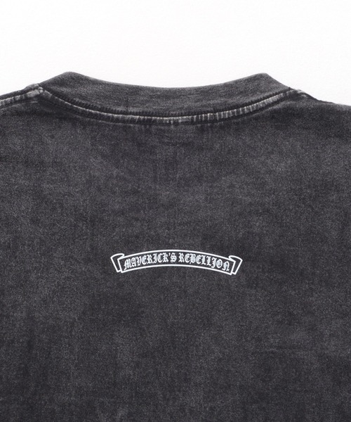 SILVER BULLET(シルバーバレット)の「『CavariA/キャバリア』クルーネックピグメント半袖Tシャツ(Tシャツ/カットソー・メンズ・B/C/D/E/F/A・L/M)」の12枚目の写真
