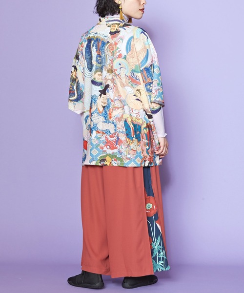 カヤ(カヤ)の「【カヤ】着る、NIPPON ART 浮世色メンズ開襟シャツ(シャツ/ブラウス・メンズ・その他2/その他1/その他3・FREE)」の17枚目の写真