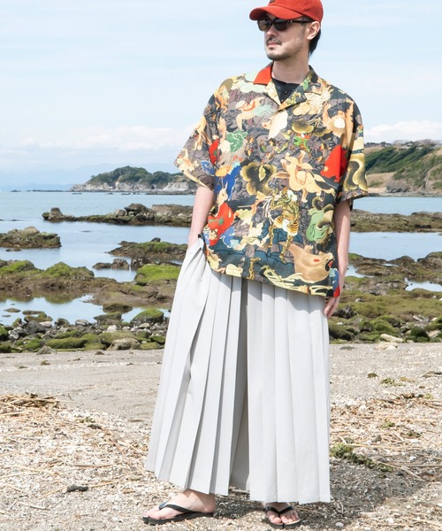 カヤ(カヤ)の「【カヤ】着る、NIPPON ART 浮世色メンズ開襟シャツ(シャツ/ブラウス・メンズ・その他2/その他1/その他3・FREE)」の22枚目の写真