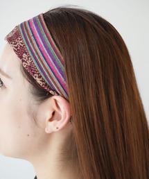 レディースのヘアバンド（パープル/紫色系）ファッション通販