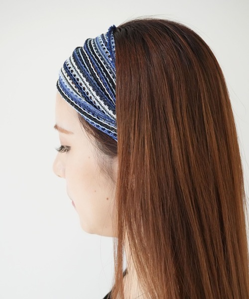 Kinema アーガイルヘアバンド ブラウン Kinema アーガイルヘアバンド ブラウン Kinema アーガイルヘア