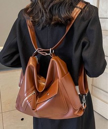 kirakiraShop（キラキラショップ）の「2Way レザー ショルダー バッグ（ショルダーバッグ）」