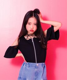 algy | リブ肩あきトップス(Tシャツ/カットソー)