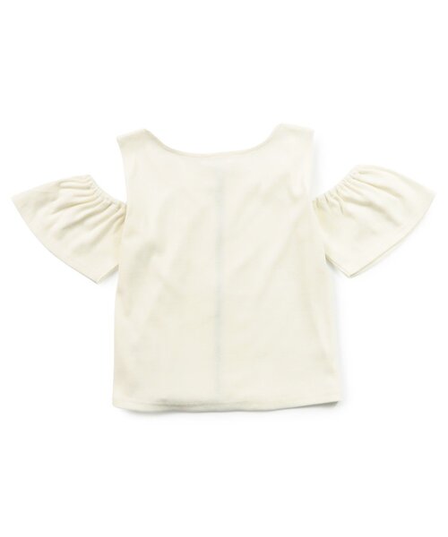 algy（アルジー）の「リブ肩あきトップス（Tシャツ/カットソー・キッズ・ブラック/カーキ/アイボリー・SMALL/MEDIUM/X-SMALL/XX-SMALL）」の9枚目の写真