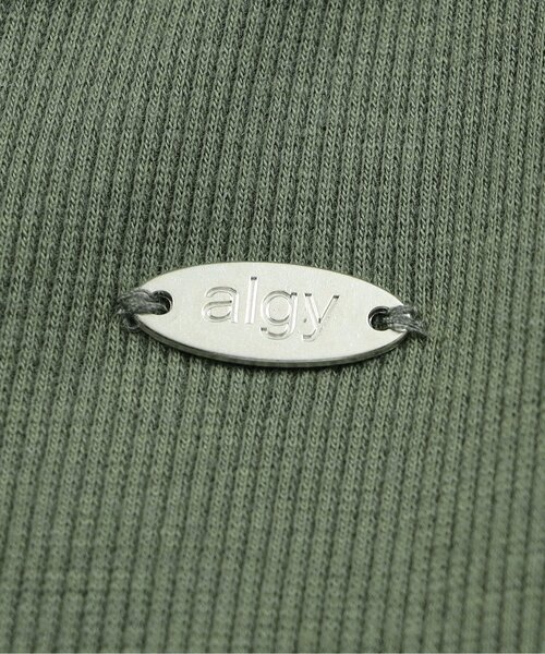 algy（アルジー）の「リブ肩あきトップス（Tシャツ/カットソー・キッズ・ブラック/カーキ/アイボリー・SMALL/MEDIUM/X-SMALL/XX-SMALL）」の12枚目の写真