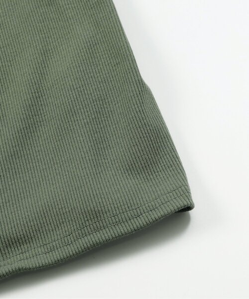 algy（アルジー）の「リブ肩あきトップス（Tシャツ/カットソー・キッズ・ブラック/カーキ/アイボリー・SMALL/MEDIUM/X-SMALL/XX-SMALL）」の14枚目の写真