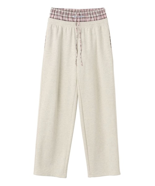 SCULPTOR（スカルプター）の「Boxer Layered Sweatpants（その他パンツ・レディース・ライトグレー/オートミール/グレー・X-SMALL）」の3枚目の写真
