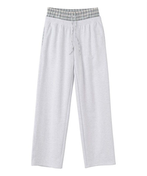SCULPTOR（スカルプター）の「Boxer Layered Sweatpants（その他パンツ・レディース・ライトグレー/オートミール/グレー・X-SMALL）」の2枚目の写真