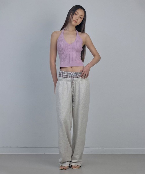 Boxer Layered Sweatpants（その他パンツ）｜SCULPTOR（スカルプ
