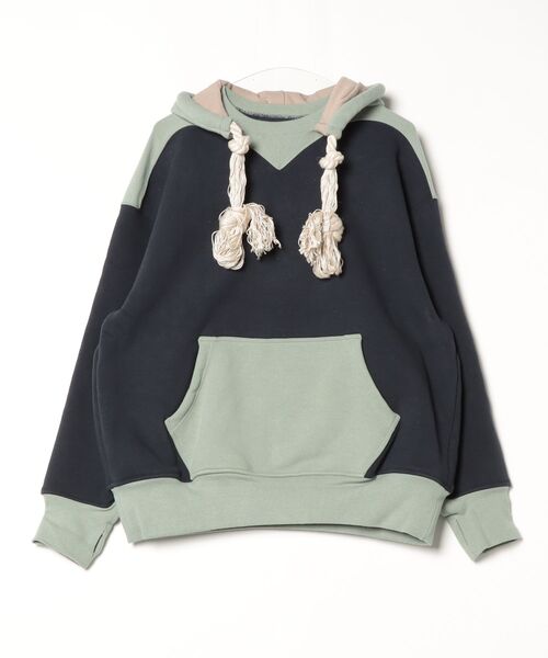 OUAT(オーユーエーティー)の「OUAT/オーユーエーティー/AFTER HOODIE(パーカー・メンズ・ネイビー/カーキ・3/2)」の5枚目の写真