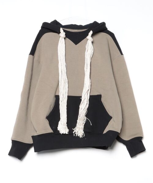 OUAT(オーユーエーティー)の「OUAT/オーユーエーティー/AFTER HOODIE(パーカー・メンズ・ネイビー/カーキ・3/2)」の4枚目の写真