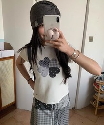 Mayree（メイリー）の「【LAMPOON】ハートクローバーTシャツ（Tシャツ/カットソー）」