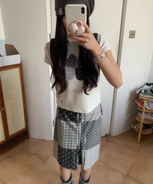 almo（アルモ）の「【LAMPOON】ハートクローバーTシャツ（Tシャツ/カットソー・レディース・ホワイト・MEDIUM/LARGE）」の5枚目の写真