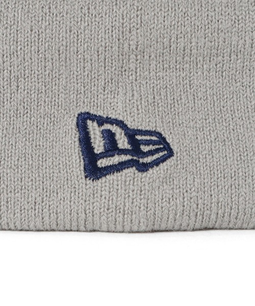 NEW ERA(ニューエラ)の「ニューエラ ニット帽ビーニー MLB ジャガード(ニットキャップ/ビーニー・メンズ・ブラック/グレー/ブラウン・FREE)」の4枚目の写真