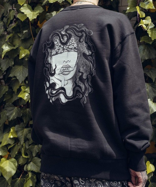 Subciety（サブサエティ）の「Temptation sweatshirt（スウェット・メンズ・ホワイト/グレー/ブラック・XX-LARGE/X-LARGE/LARGE/MEDIUM/SMALL）」の2枚目の写真