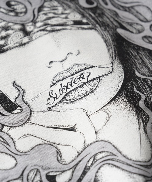 Subciety（サブサエティ）の「Temptation sweatshirt（スウェット・メンズ・ホワイト/グレー/ブラック・XX-LARGE/X-LARGE/LARGE/MEDIUM/SMALL）」の16枚目の写真