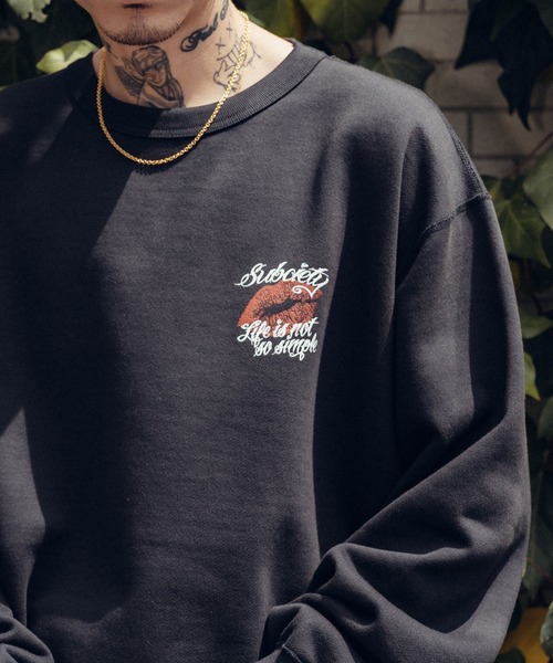 Subciety（サブサエティ）の「Temptation sweatshirt（スウェット・メンズ・ホワイト/グレー/ブラック・XX-LARGE/X-LARGE/LARGE/MEDIUM/SMALL）」の21枚目の写真