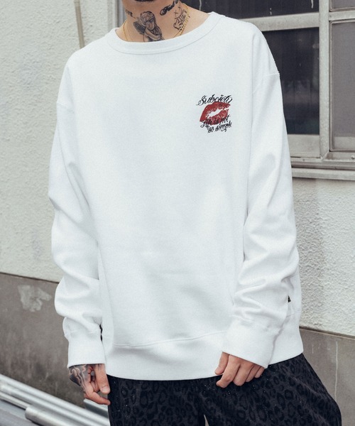 Subciety（サブサエティ）の「Temptation sweatshirt（スウェット・メンズ・ホワイト/グレー/ブラック・XX-LARGE/X-LARGE/LARGE/MEDIUM/SMALL）」の10枚目の写真