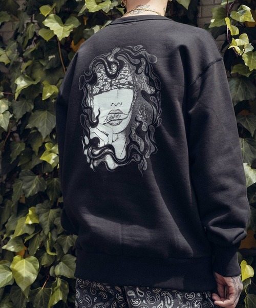 Subciety（サブサエティ）の「Temptation sweatshirt（スウェット・メンズ・ホワイト/グレー/ブラック・XX-LARGE/X-LARGE/LARGE/MEDIUM/SMALL）」の12枚目の写真