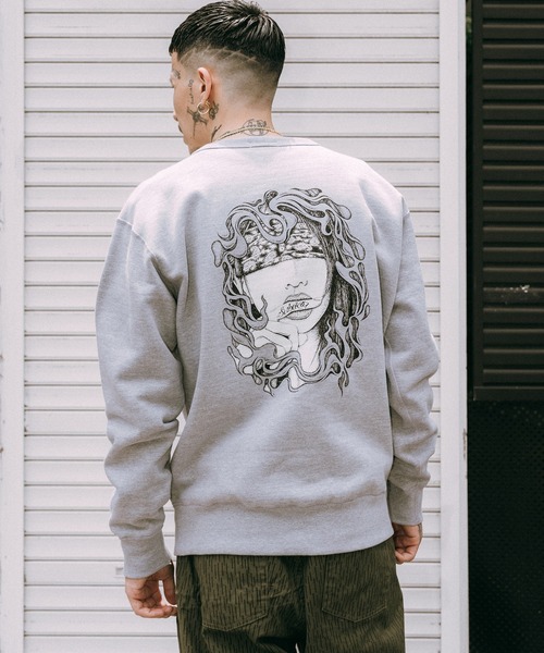 Subciety（サブサエティ）の「Temptation sweatshirt（スウェット・メンズ・ホワイト/グレー/ブラック・XX-LARGE/X-LARGE/LARGE/MEDIUM/SMALL）」の15枚目の写真