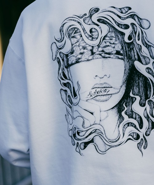 Subciety（サブサエティ）の「Temptation sweatshirt（スウェット・メンズ・ホワイト/グレー/ブラック・XX-LARGE/X-LARGE/LARGE/MEDIUM/SMALL）」の7枚目の写真