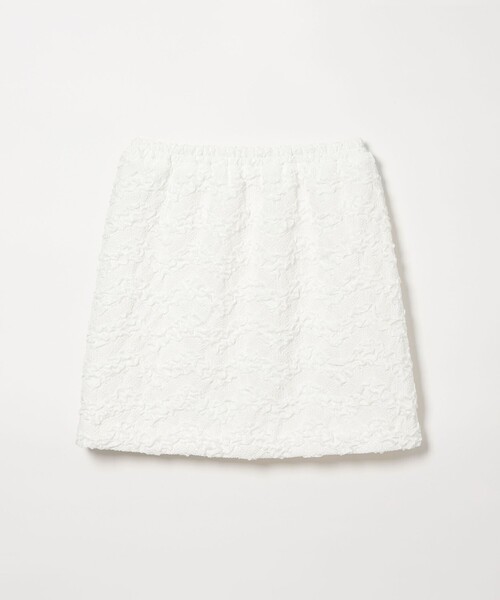 EMMEL REFINES（エメルリファインズ）の「＜EMMEL REFINES＞EM フクレジャカード ミニスカート（スカート・レディース・ホワイト/ブラック・M/S）」の18枚目の写真