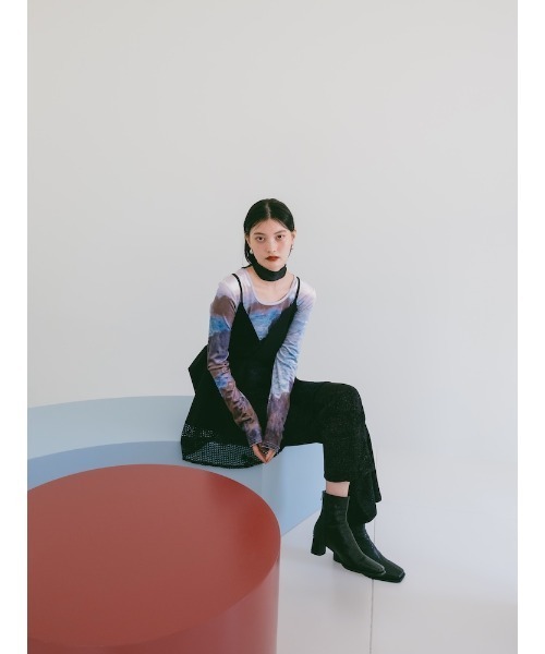 sahara（サハラ）の「Glitter Square Boots/グリッタースクエアブーツ（ブーツ・レディース・ブラック/ブロンズ/その他・S/M/L）」の19枚目の写真