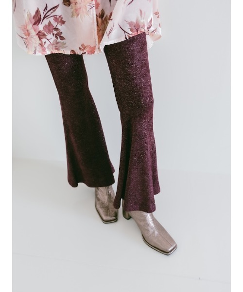 sahara（サハラ）の「Glitter Square Boots/グリッタースクエアブーツ（ブーツ・レディース・ブラック/ブロンズ/その他・S/M/L）」の10枚目の写真