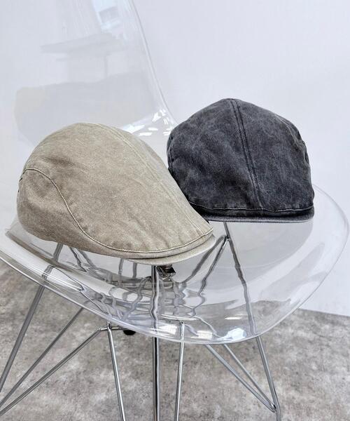 INGNI（イング）の「ヴィンテージハンチング（ハンチング/ベレー帽・レディース・ブラック/ベージュ・ONE SIZE）」の13枚目の写真