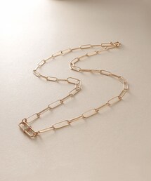 K10ダイヤモンド マンテルモチーフ ネックレス（ネックレス