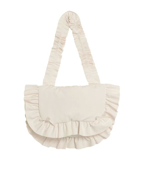 merry jenny（メリージェニー）の「pillowショルダーバッグ（ショルダーバッグ・レディース・ライトブルー/ブラック/アイボリー・FREE）」の2枚目の写真