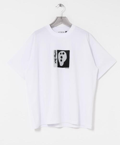 cotton pan(コットンパン)の「COTTON PAN MO MOVE(Tシャツ/カットソー・メンズ・ブラック/ホワイト・SMALL/MEDIUM/LARGE)」の2枚目の写真