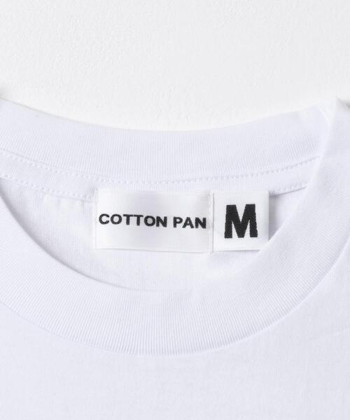 cotton pan(コットンパン)の「COTTON PAN MO MOVE(Tシャツ/カットソー・メンズ・ブラック/ホワイト・SMALL/MEDIUM/LARGE)」の9枚目の写真