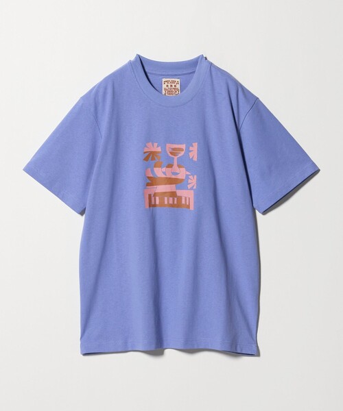 Gift Shop（ギフトショップ）の「＜Gift Shop＞ Le Verre Vole ショートスリーブTシャツ（Tシャツ/カットソー・レディース・パープル・M）」の7枚目の写真