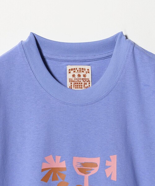 Gift Shop（ギフトショップ）の「＜Gift Shop＞ Le Verre Vole ショートスリーブTシャツ（Tシャツ/カットソー・レディース・パープル・M）」の9枚目の写真