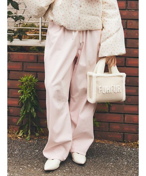 FURFUR（ファーファー）の「イージーデニムパンツ（デニムパンツ・レディース・ピンク/ブラック/ブルー・F）」の3枚目の写真