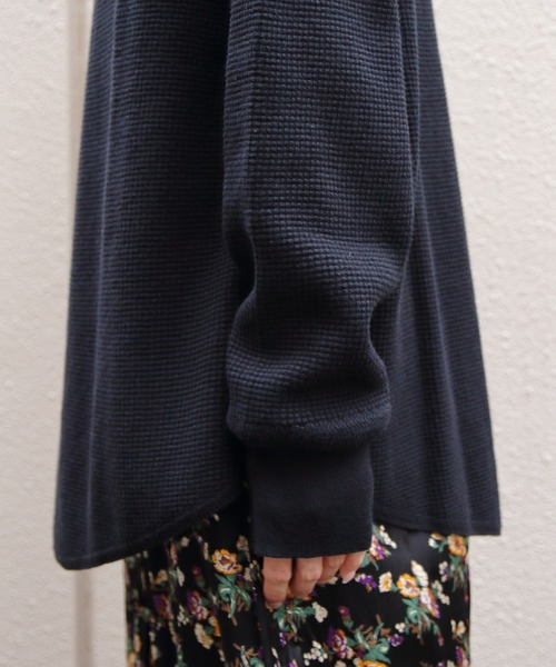 THE SHINZONE/シンゾーン ワッフルプルオーバーニット WAFFLE