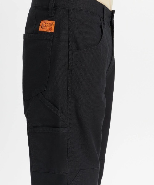 VOLCOM（ボルコム）の「【VOLCOM/ボルコム】 Workwear Caliper Relaxed Work Pants /アイコンワンポイントワークパンツ（その他パンツ・メンズ・ブラック/ネイビー/ブラウン系その他・31inch/33inch/34inch/36inch/38inch/30inch/32inch）」の5枚目の写真