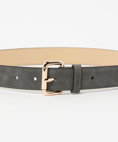UNITED ARROWS（ユナイテッドアローズ）の「スエードライク ベルト（ベルト・レディース・ダークブラウン/ダークグレー・75cm）」の6枚目の写真