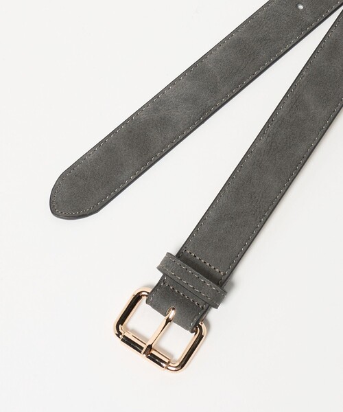 UNITED ARROWS（ユナイテッドアローズ）の「スエードライク ベルト（ベルト・レディース・ダークブラウン/ダークグレー・75cm）」の7枚目の写真