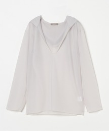 SHEER HOODIE PULLOVER