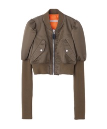 【JOHN LAWRENCE SULLIVAN/ジョンローレンスサリバン】NYLON BOLERO BOMBER JACKET/ナイロンジャケット